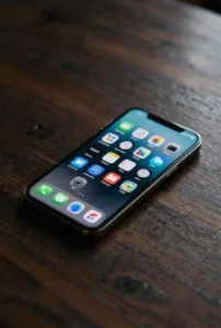 شاشة هاتف مليئة بنوافذ منبثقة وإعلانات مزعجة بشكل عشوائي